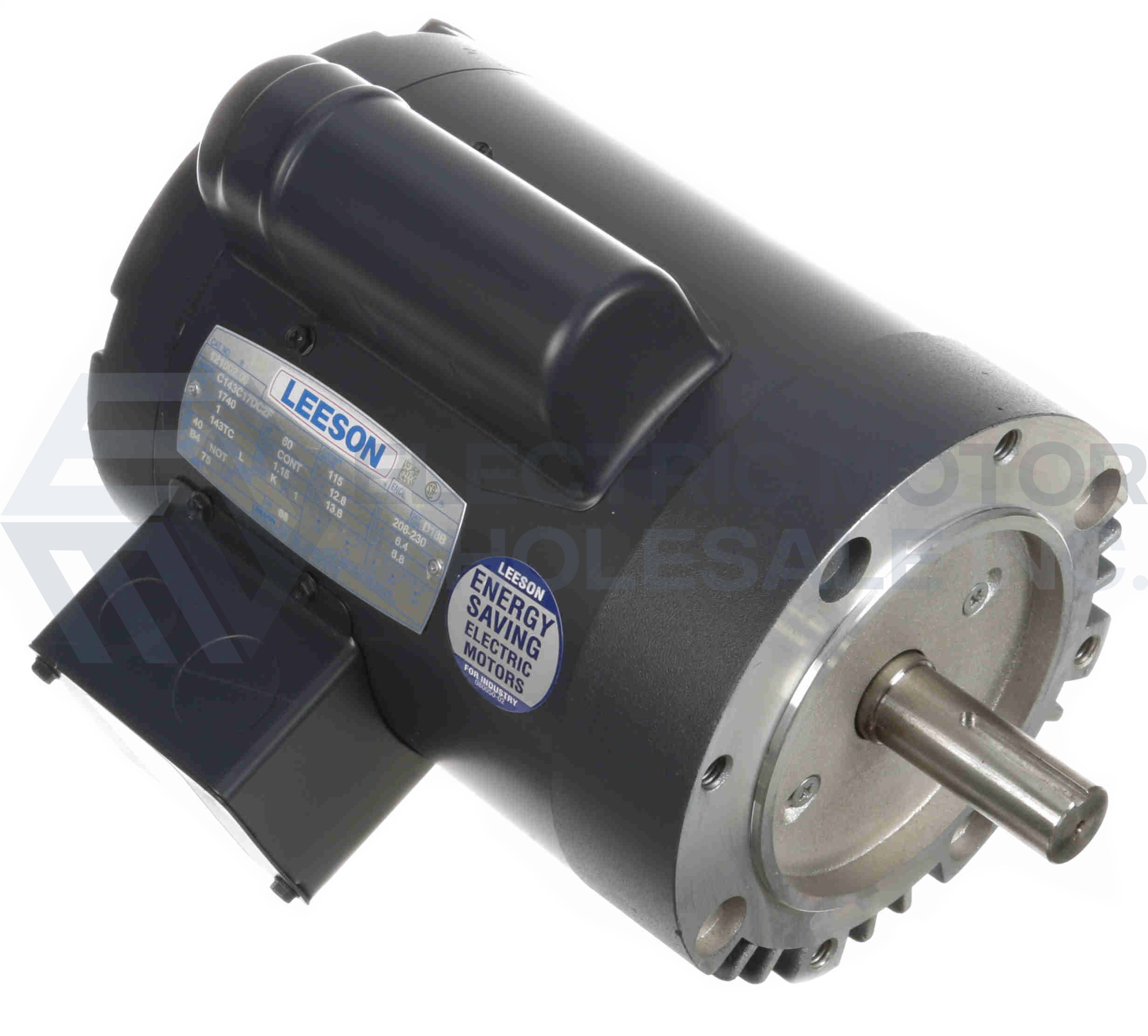 Image for 1HP LEESON 1740RPM 143TC DP 115/208-230V 1PH MOTOR 121002.00